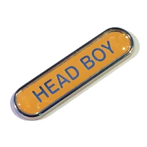 HEAD BOY bar badge